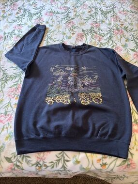 crew cut navy sweater